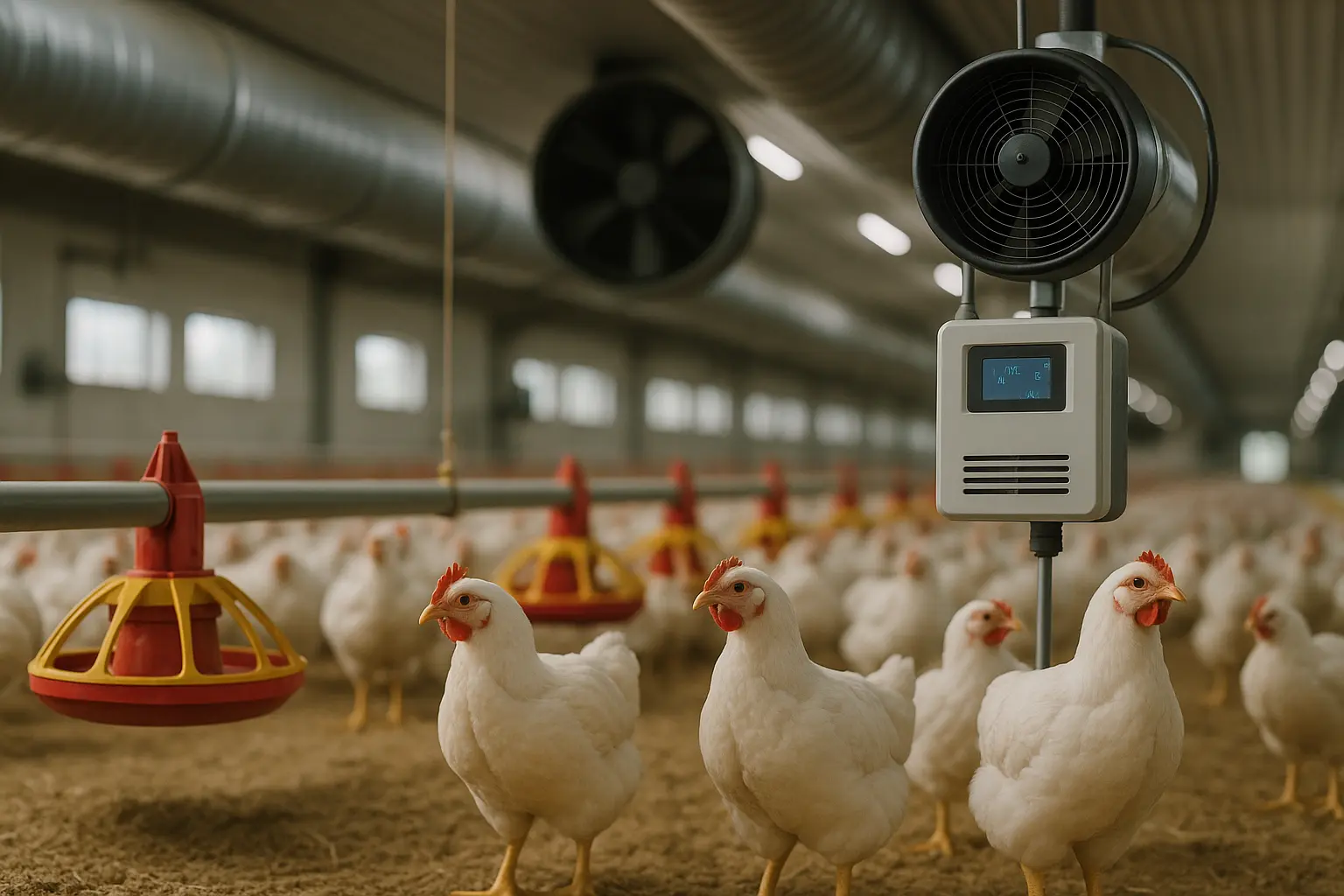 Air Quality in Poultry Farming: An Essential Factor for Performance.