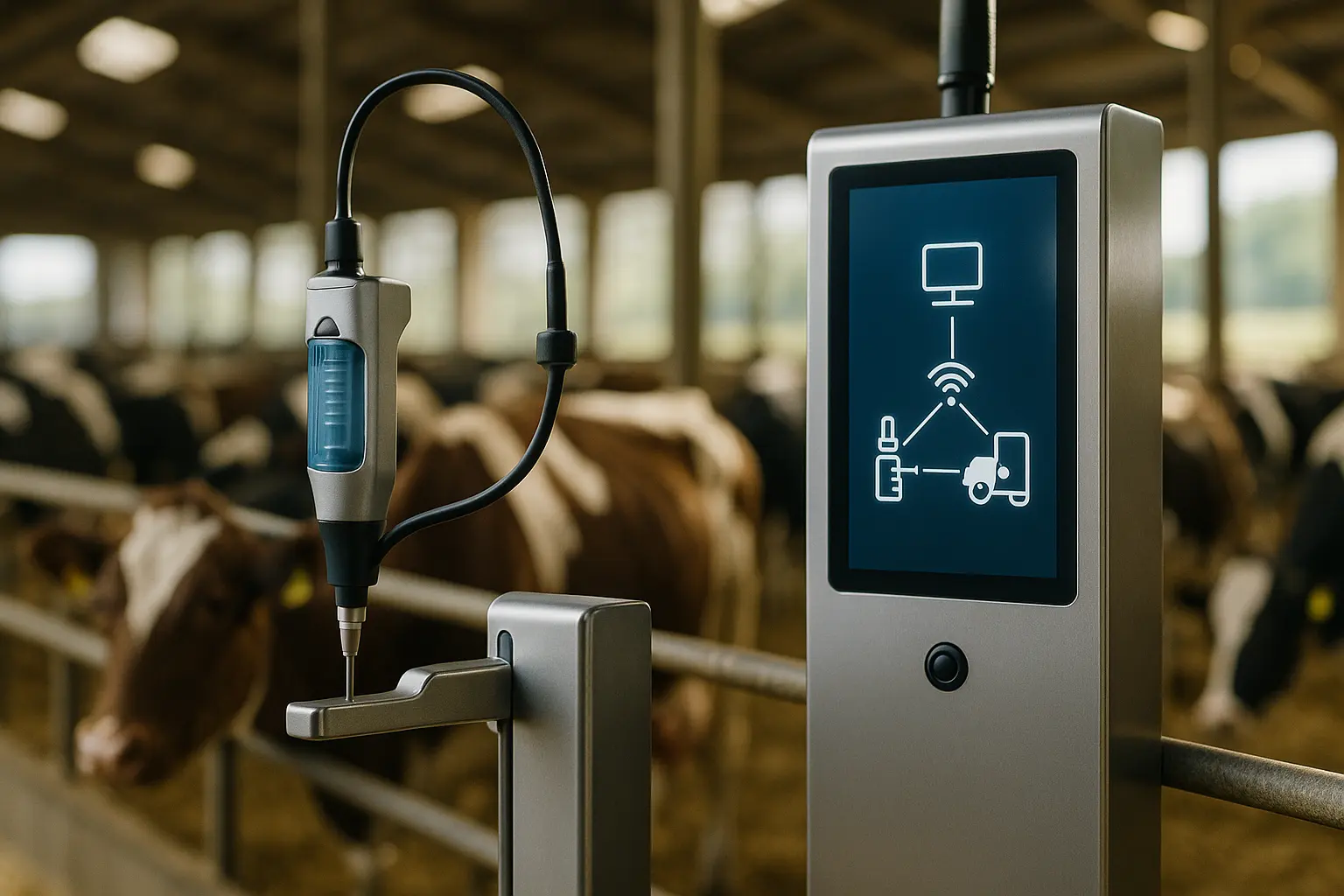 Connectivity of Vaccination Machines: Towards Smart Livestock Management.
