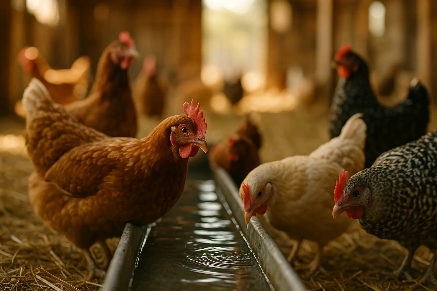 The Importance of Drinking Water in Poultry Farming: More Than Just a Resource.