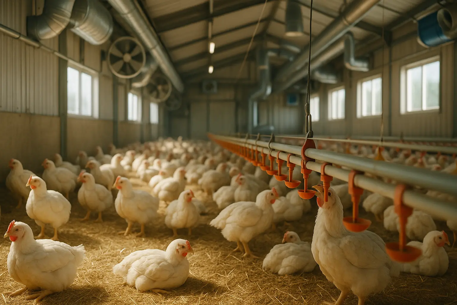Managing Extreme Temperatures in Poultry Farming: Heat and Cold Adaptation Strategies.